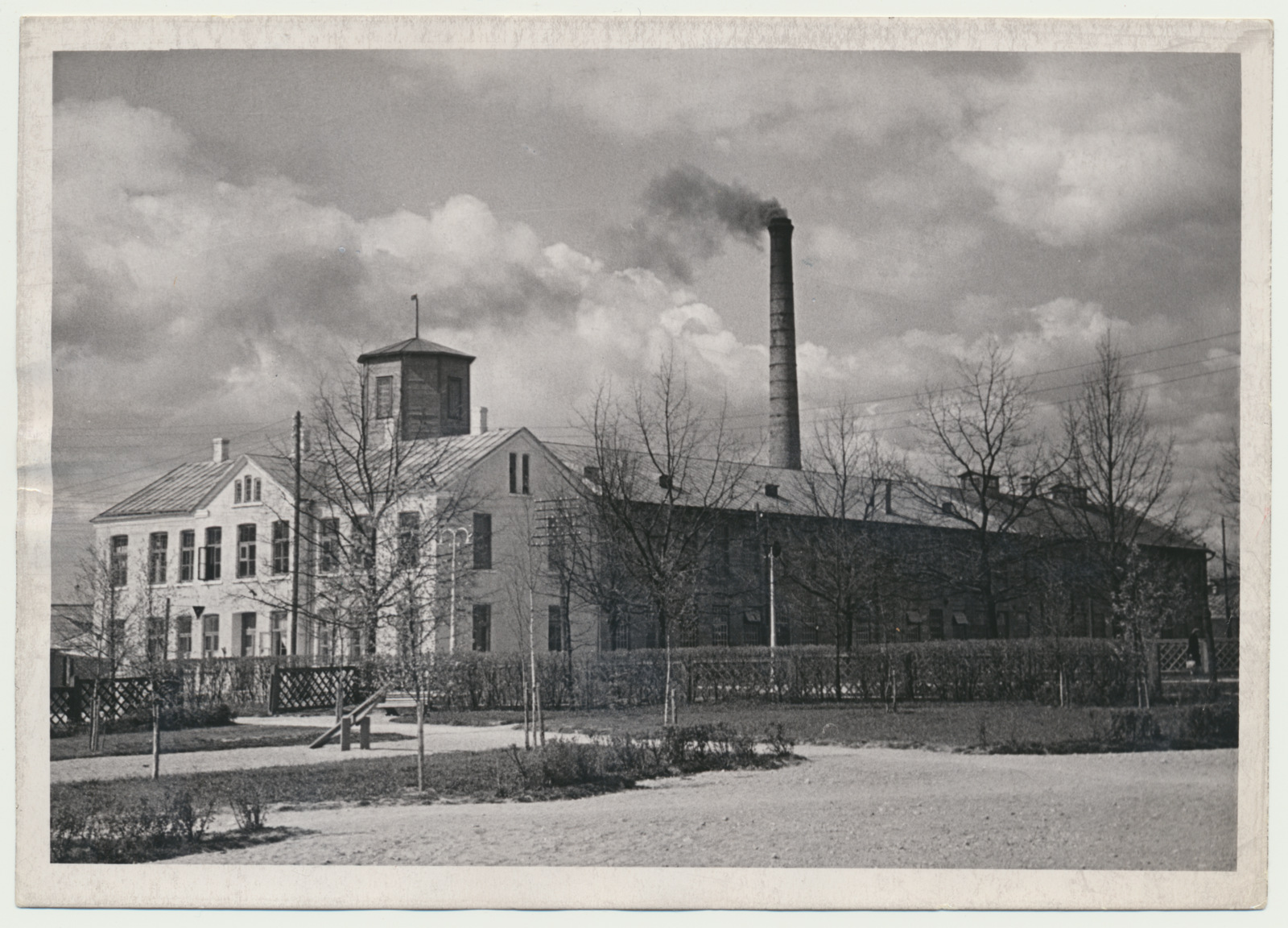 foto Viljandi linavabrik (Lossi 41) 1960 F A.Kiisla