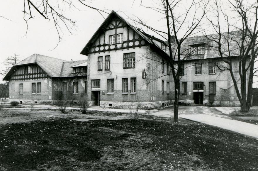 Haiglahoone, nn Seewald, vaade hoonele eest. Arhitekt Jacques Rosenbaum, Ernst Boustedt