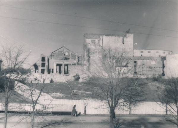 Teater Vanemuine, varemed. Tartu, 1940. aastad.