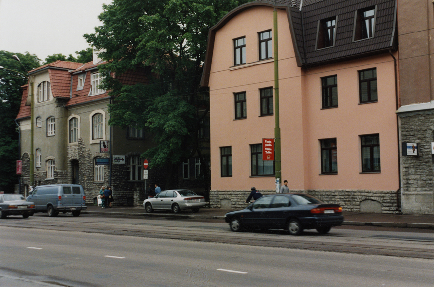 End korterelamu Tallinnas Narva mnt 48. Arhitekt Otto Schott