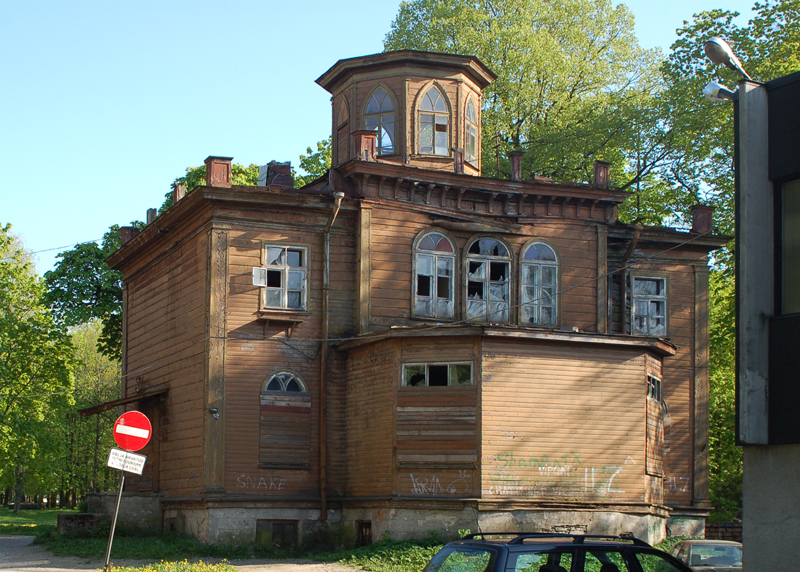 Villa Mon Repos Tallinnas Narva mnt-l enne renoveerimist