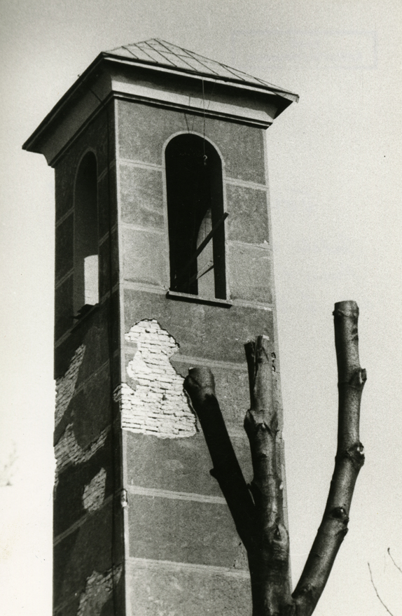 Peeteli kirik Tallinnas, vaade tornile. Arhitekt Eugen Sacharias