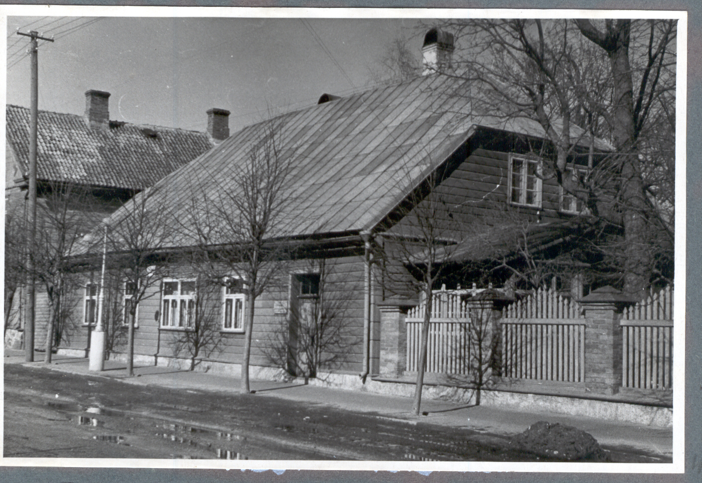 Foto Kreutzwaldi memoriaalmuuseum 1950.aastatel. Foto Hillar Uusi.