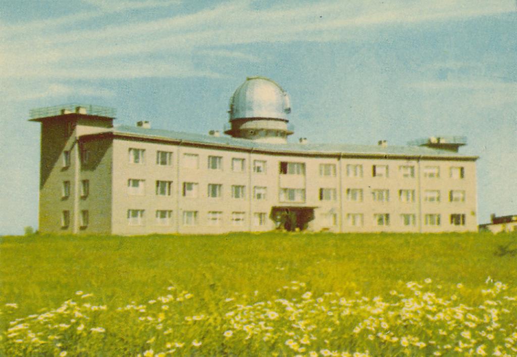 Piltpostkaart. ENSV TA Füüsika ja Astronoomia Instituudi Tõravere Observatoorium. Tartumaa, 1965.