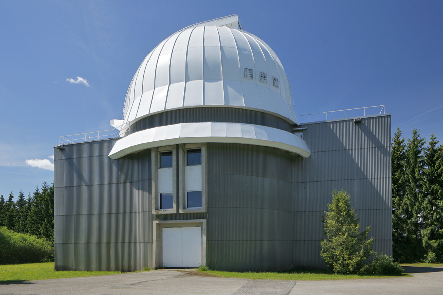 Tõravere observatooriumi teleskoobi 1,5 m torn. Arhitekt Raine  Karp