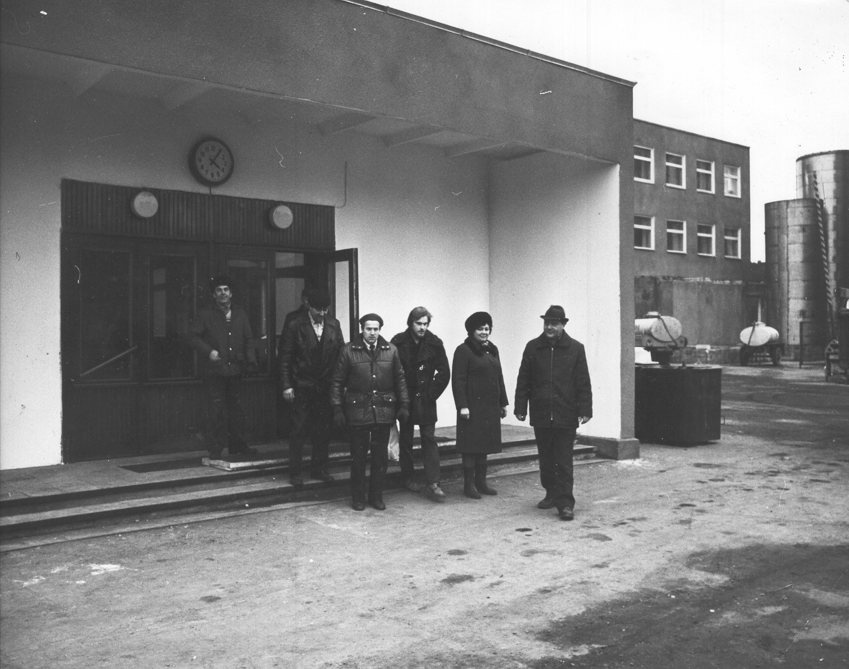 Foto. Võru Piimatoodete Kombinaat. 1980.