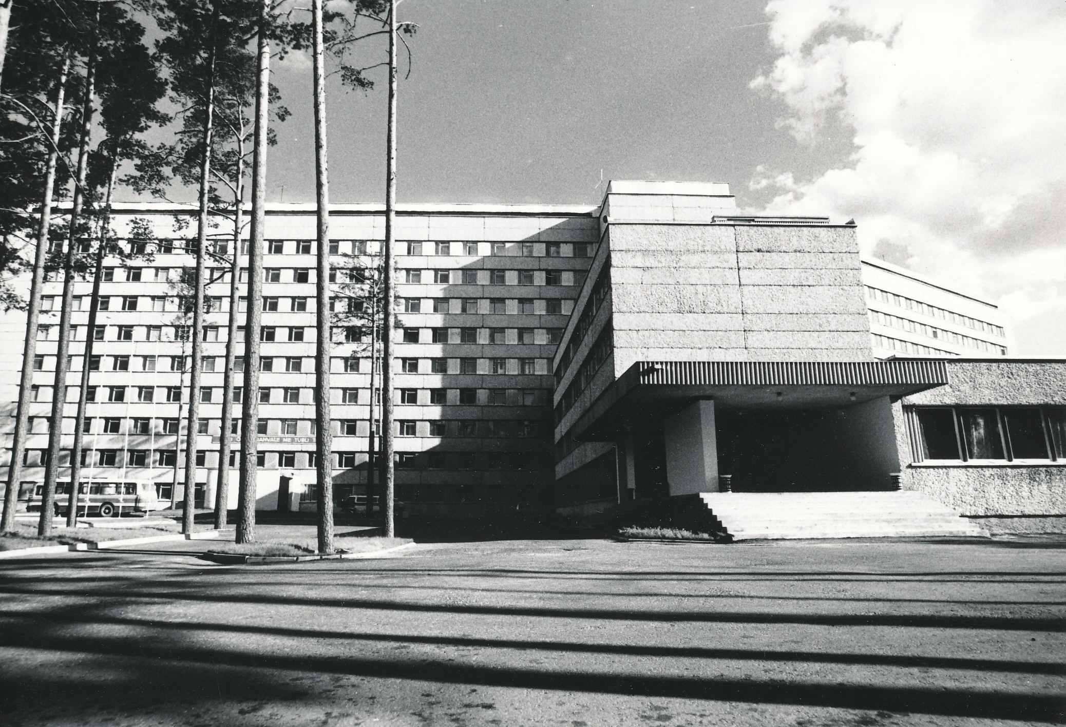 Foto. Võru. Keskhaigla Kubijal augustis 1982.a.