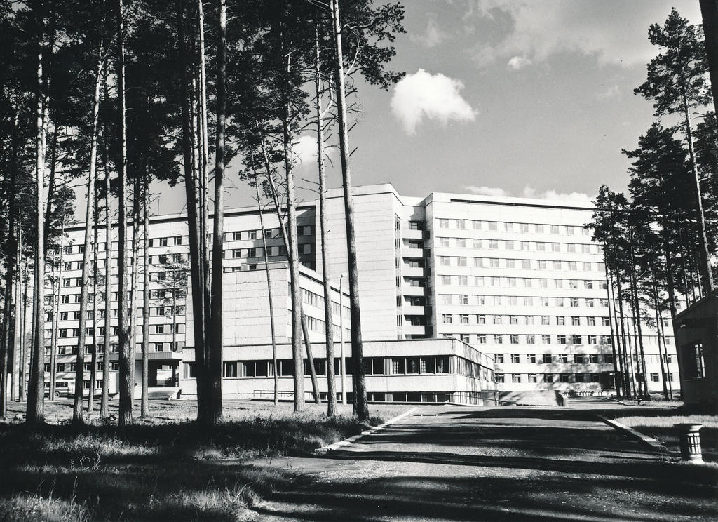 Foto. Võru. Keskhaigla Kubijal augustis 1982.a.