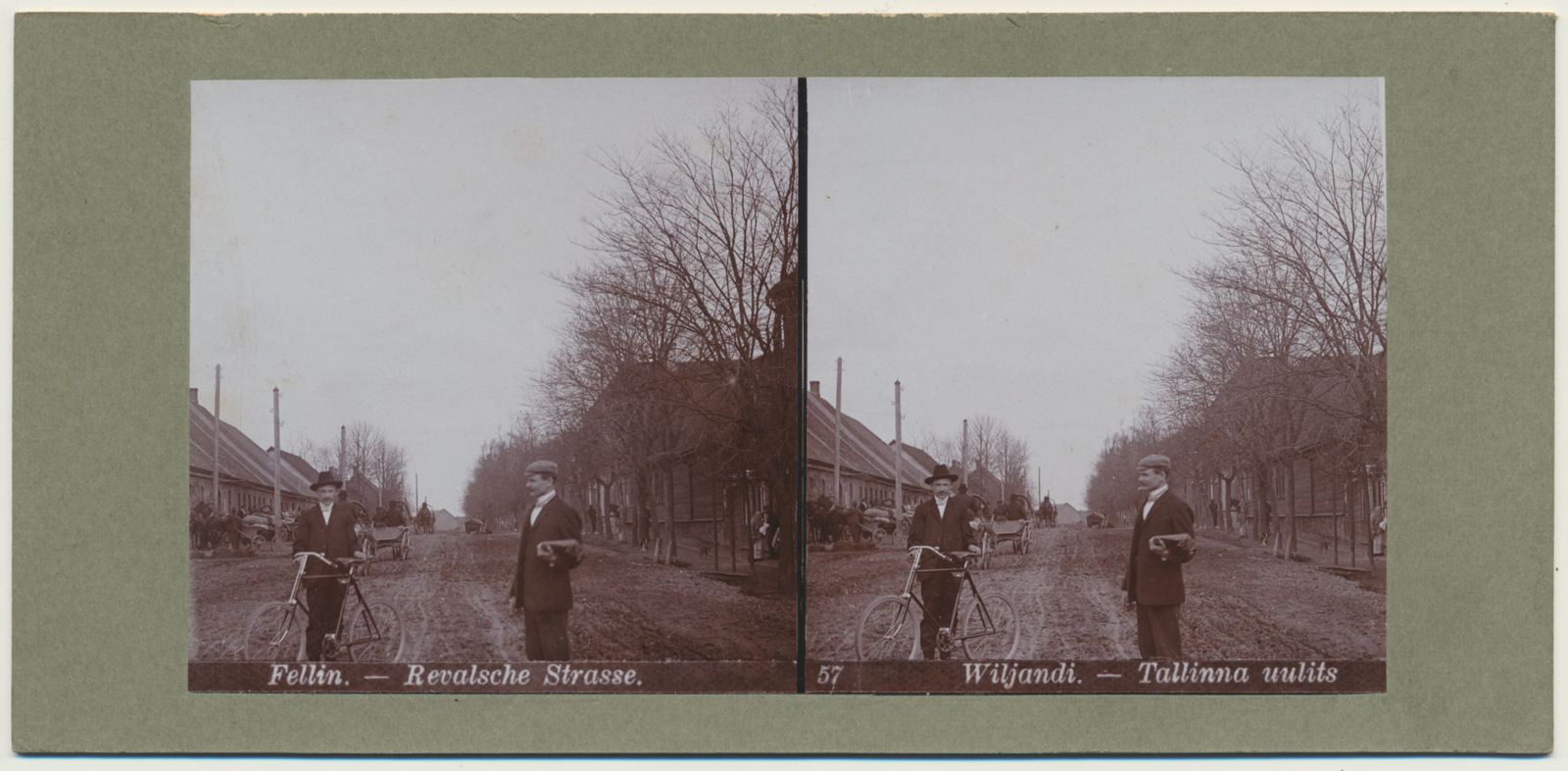 stereofoto, Viljandi, Tallinna tn, pikivaade, u 1905