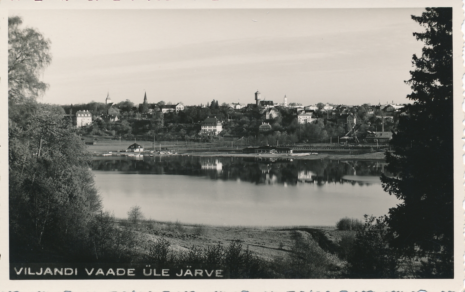 foto, Viljandi linn, Trepimägi, J. Luts'u majaehitus, u 1926