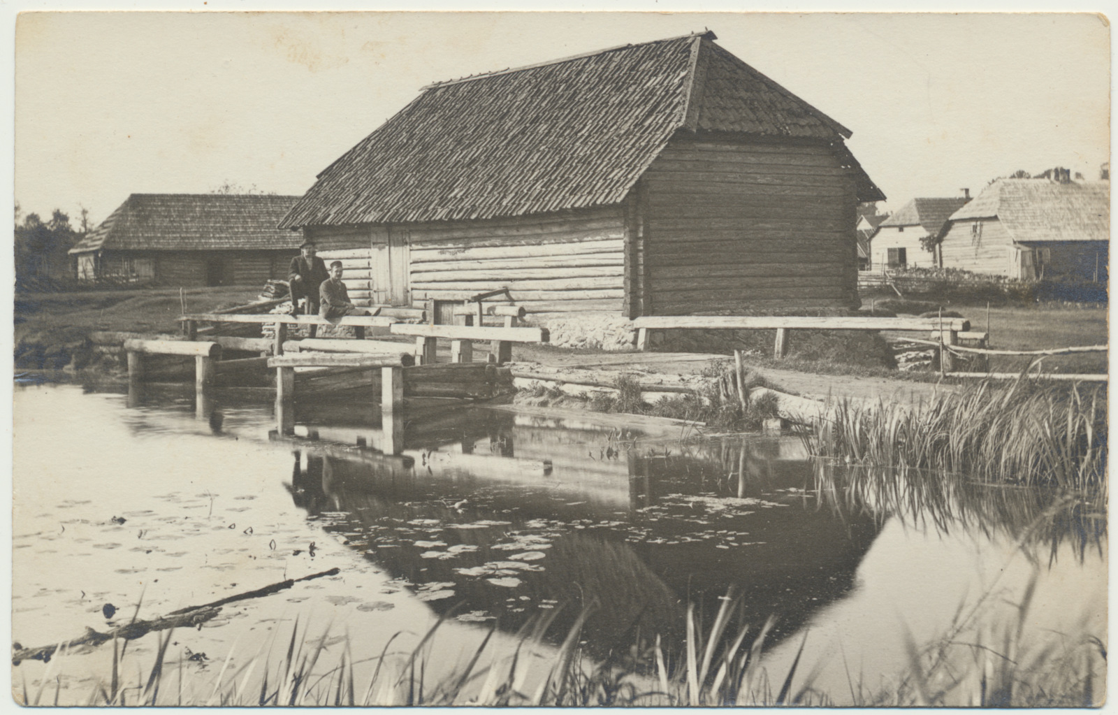 foto, Viljandimaa, Holstre vald, Sumbaku veski, u 1925