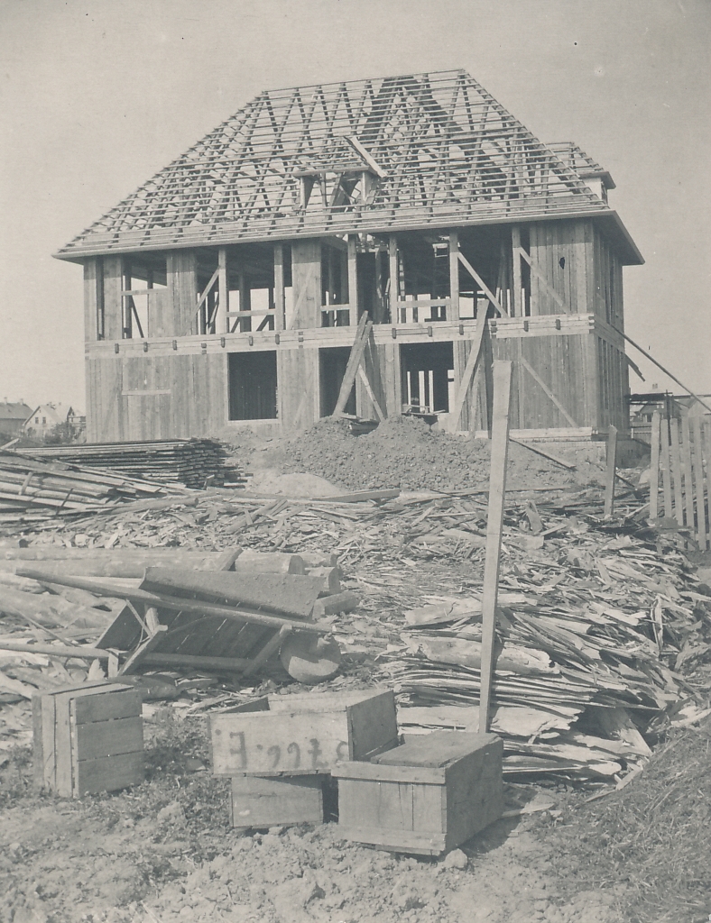foto Viljandi, Uueveski tee 8 majaehitus u 1927