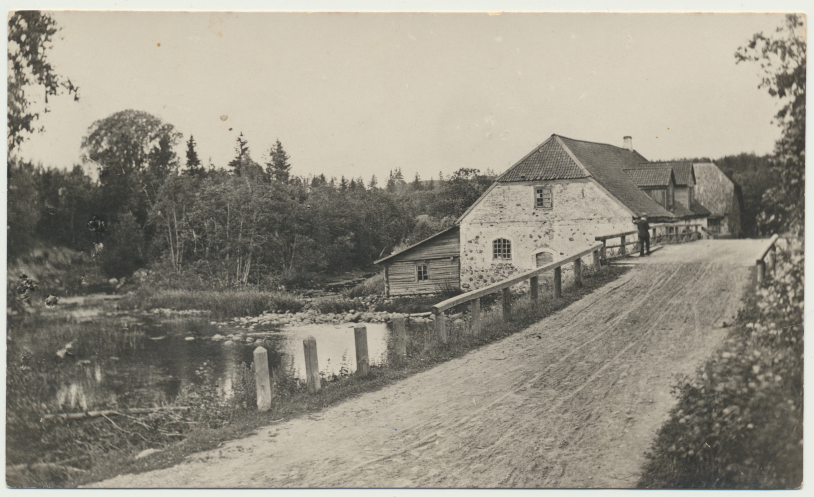foto, Viljandimaa, Suure-Kõpu vald, Vanaveski veski, u 1920