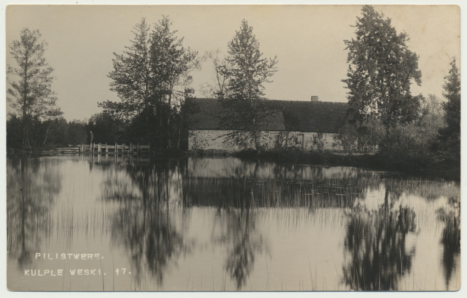 foto, Pilistvere küla, Kulple veski (Navesti jõe lähedal), u 1930