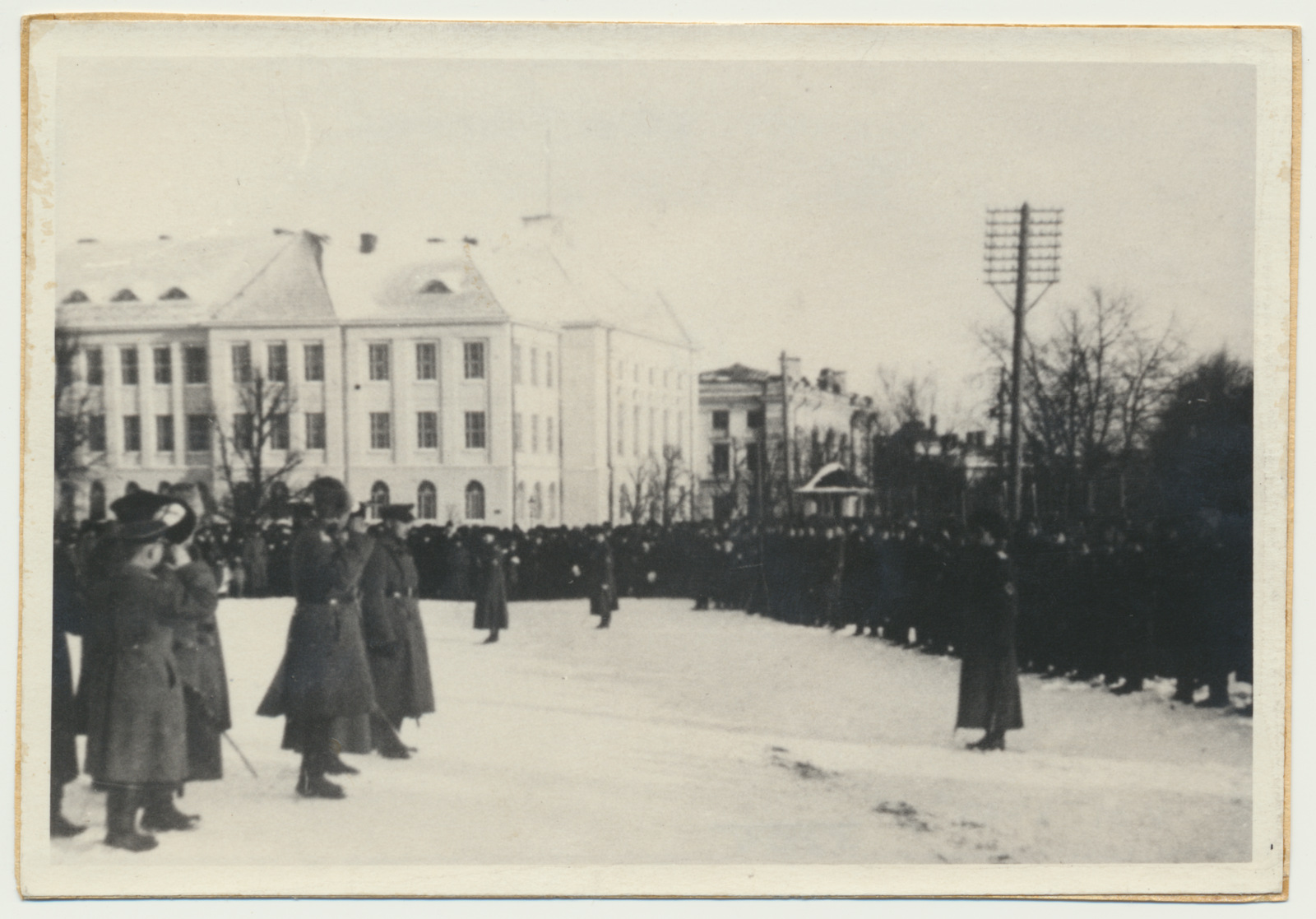 fotokoopia, Loodearmee saatmine Tallinnast Petrogadi, 1919