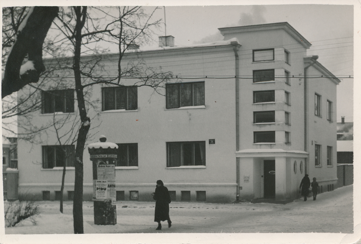 foto, Viljandi, advokaat Tiko maja, Jakobsoni tn 29, 1938, foto A. Kiisla