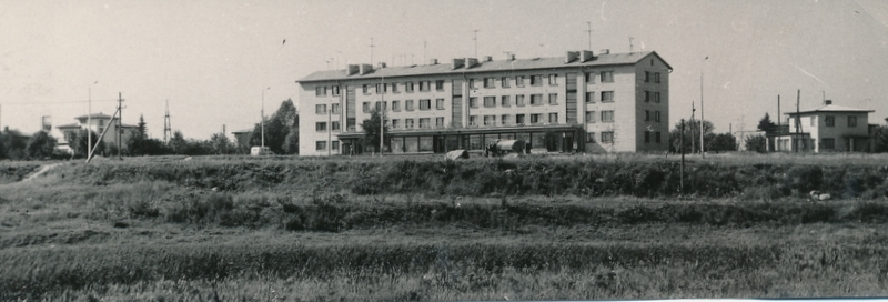 foto, Viljandi, Paalalinn, uued korterelamud (hrutšovkad) u 1965