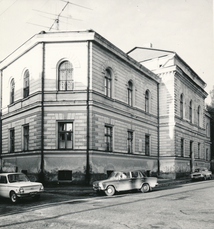 foto, Viljandi kohtumaja Posti tn 22, 1977, foto E. Veliste