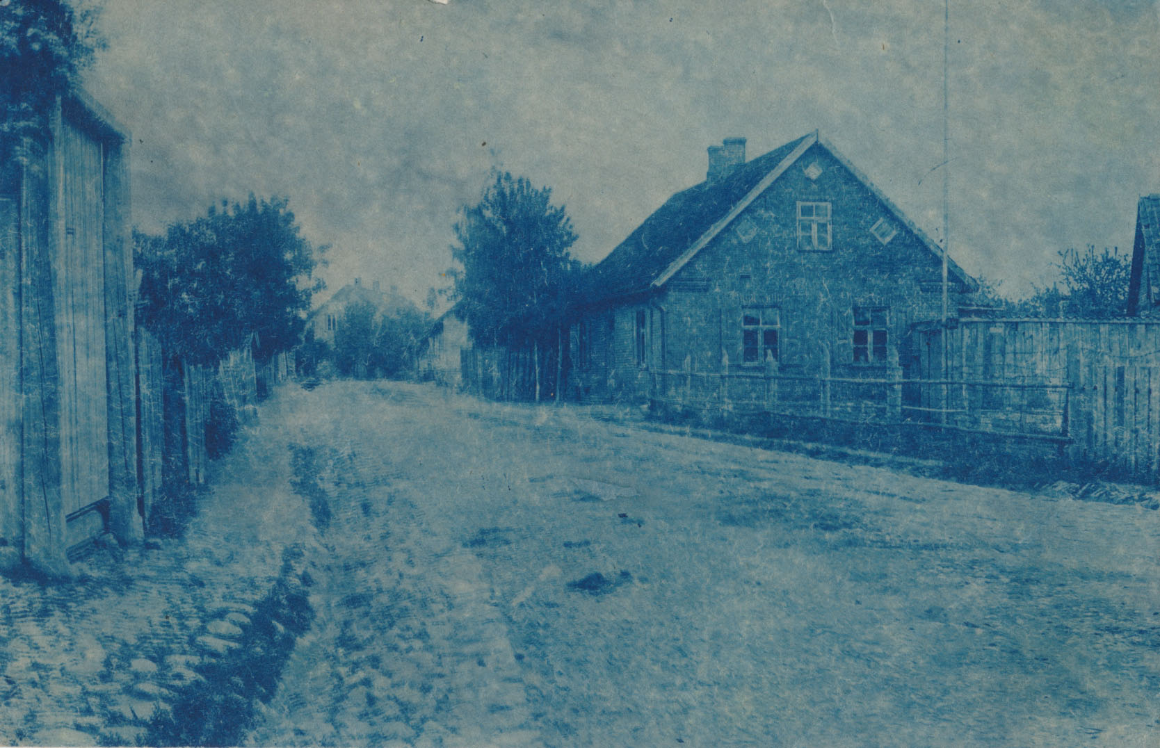 trükipostkaart, Viljandi, Tartu tn, Kelmiküla, 1922 (sin. paberil)
