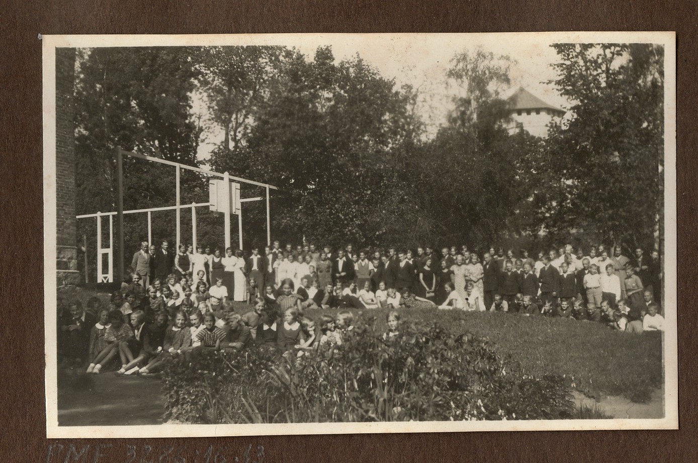 foto, pidustused Paide Vallimäel 1930-ndatel a.