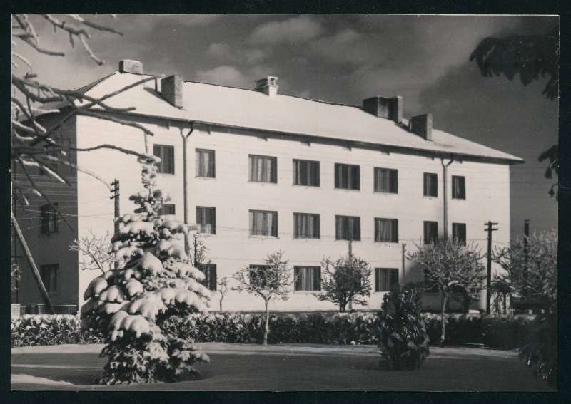 foto, Viljandi, Oru tn 3 elumaja, talv, u 1965