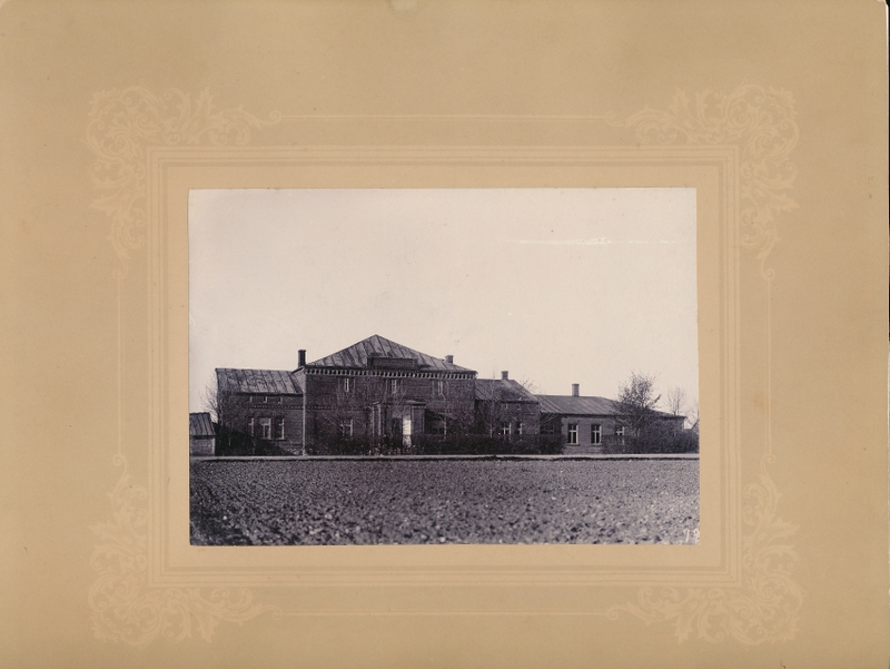 foto, Viljandi Eesti Põllumeeste Seltsi maja, Jakobsoni tn, u 1900