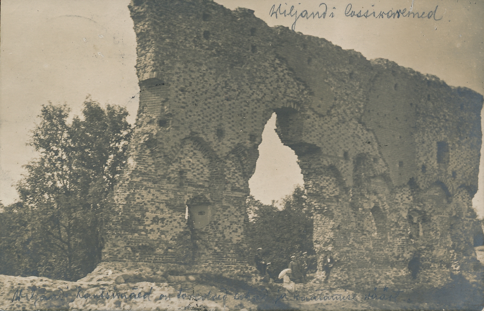 foto Viljandi lossimäed, Kaevumägi u 1905