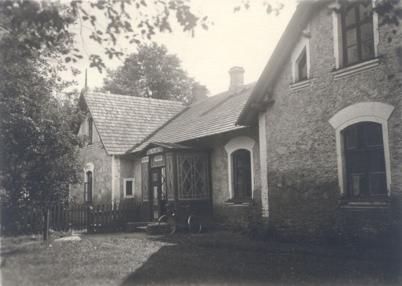 Foto. Vigala vallamaja Läänemaal. 1930. aastad.