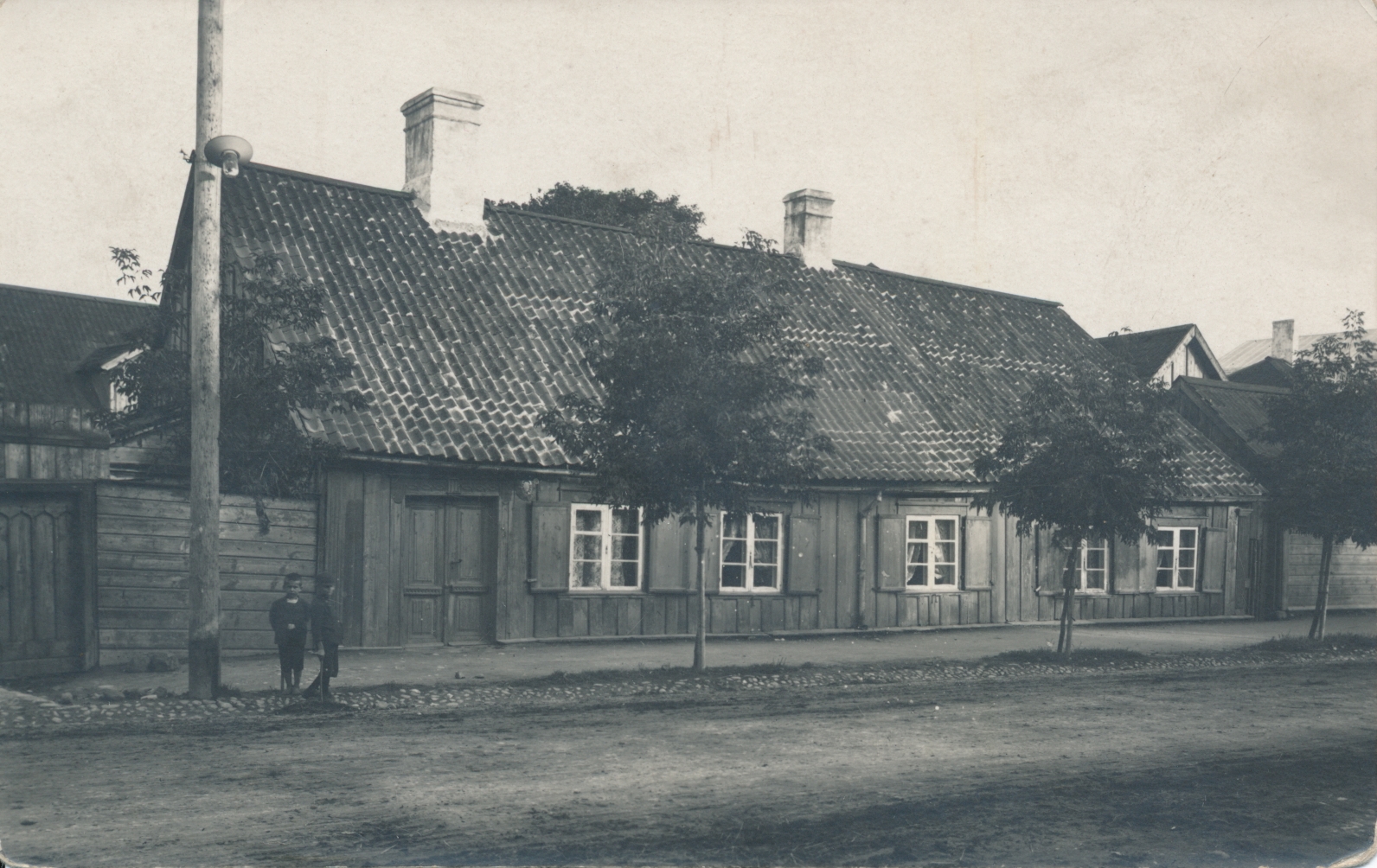 foto, Viljandi, Tallinna tn 4, Aunapi, hiljem ETK maja u 1910