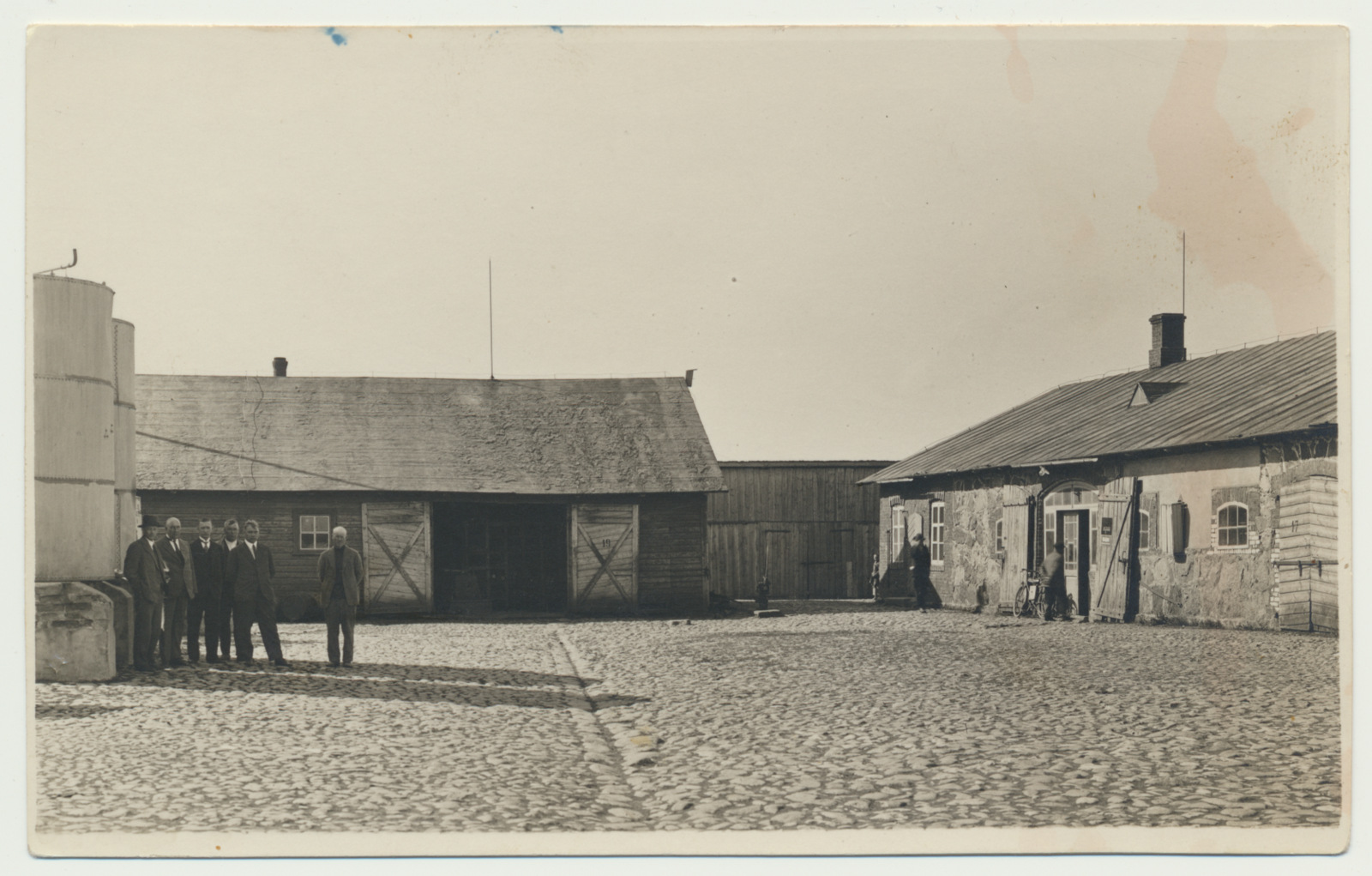 foto, Viljandimaa, Võhma, Majandusühisuse kaubahoov, u 1930