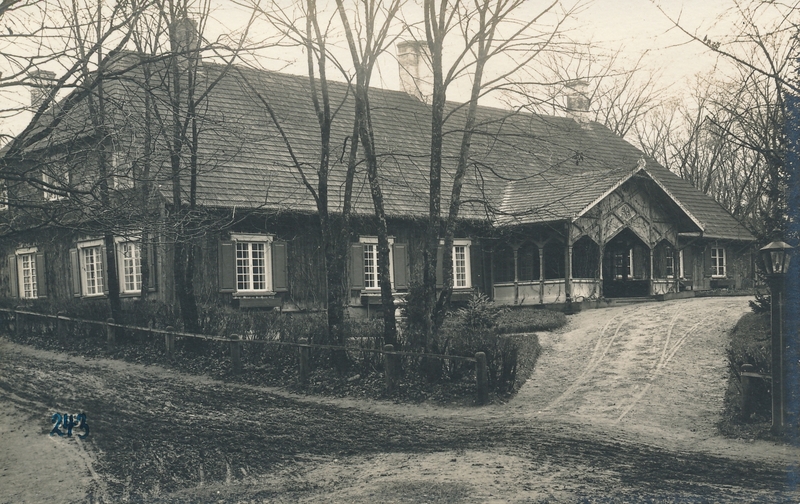 foto, Viljandi mõis, vana peahoone, u 1910, foto J. Riet