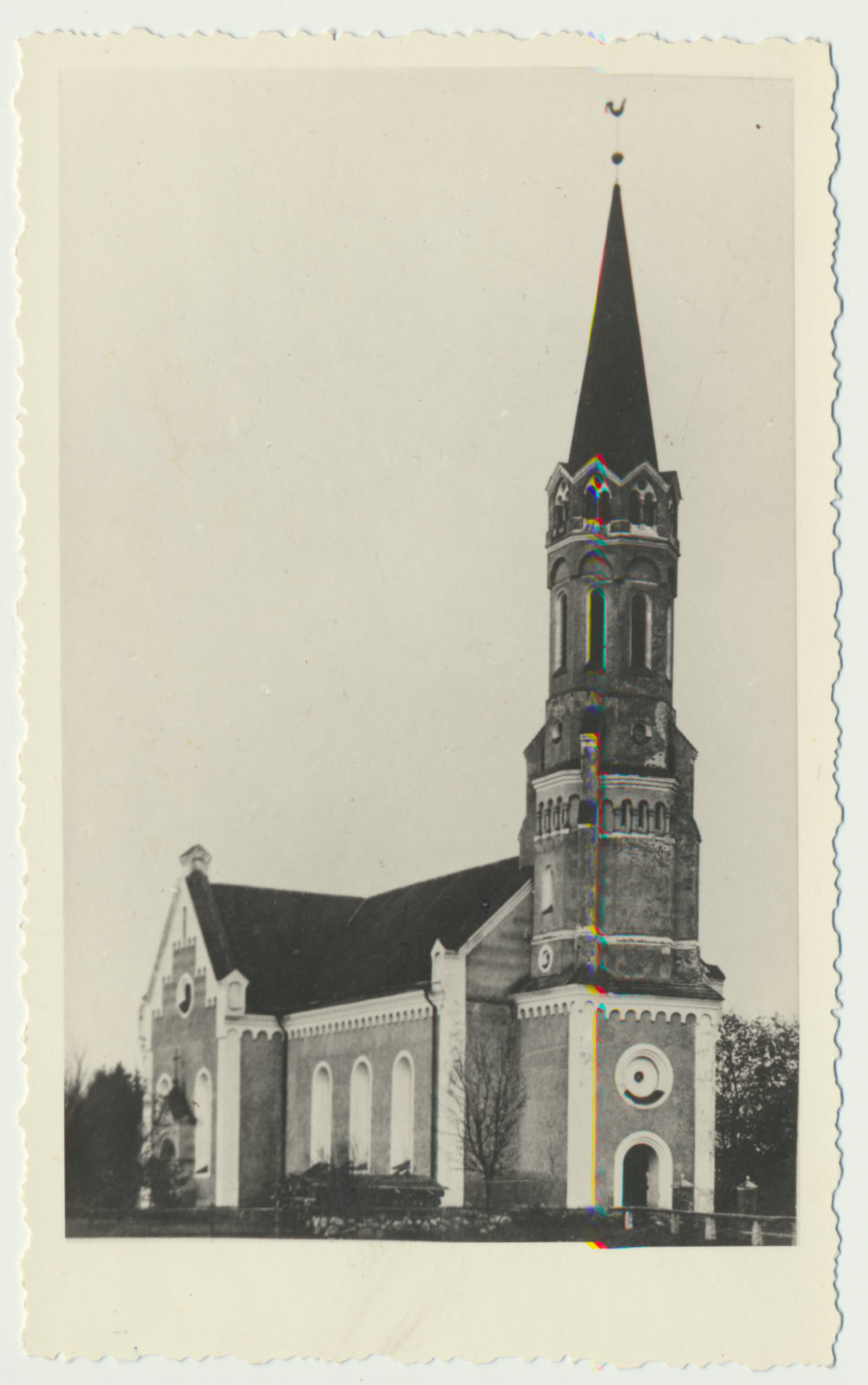 foto Halliste kirik 1913 foto M.Teng