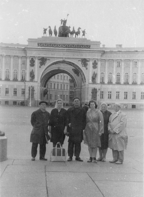 Ingerisoomlased ekskursioonil Leningradi 1960
