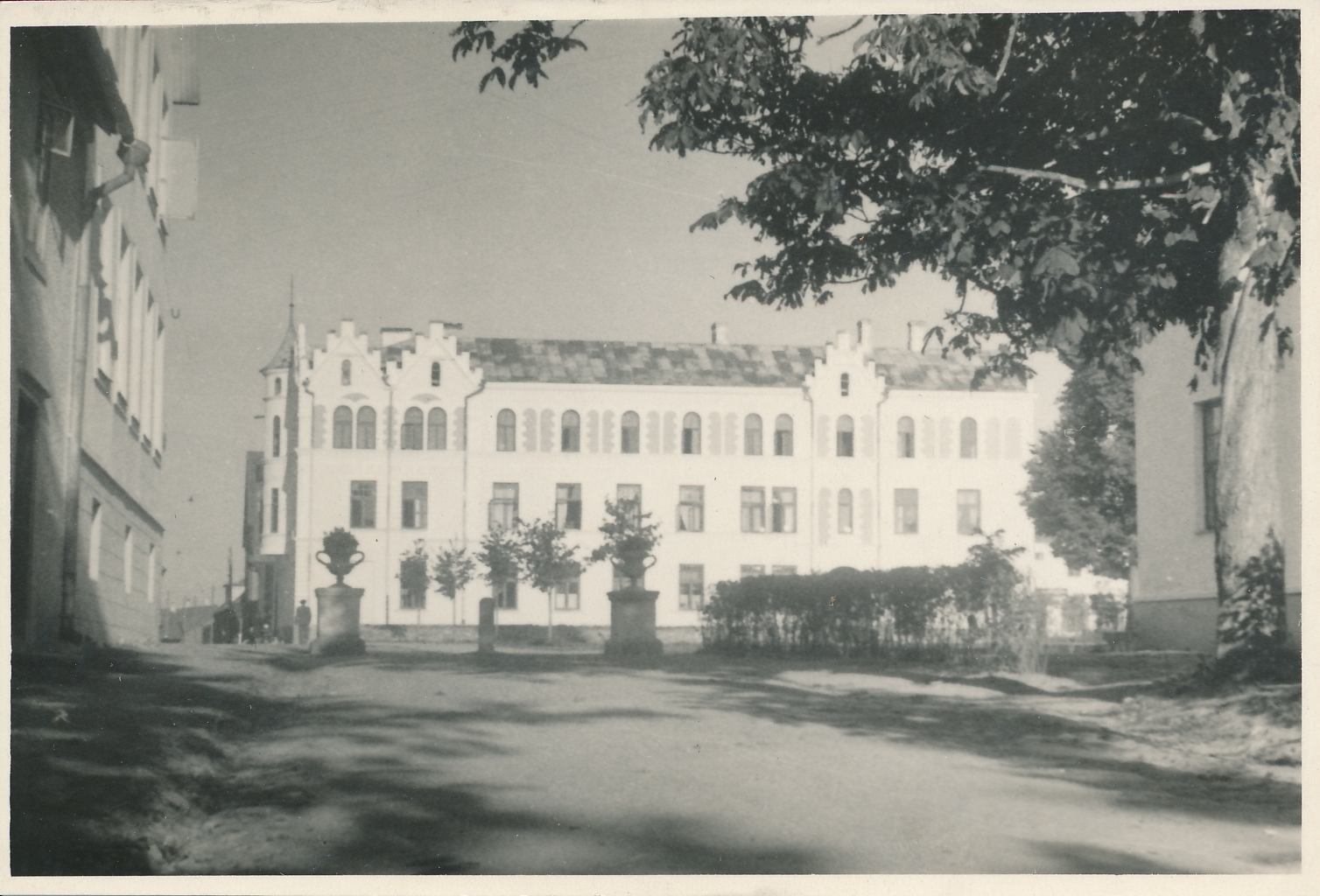foto Viljandi Kaubandustehnikum (end. Grand Hotel) 1950 F T.Parri