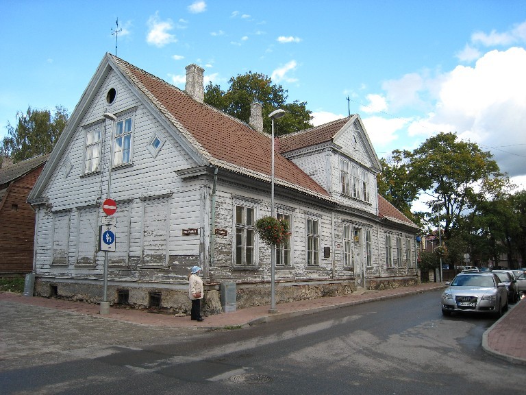 The main building of the Pärnu Elisabeth Pastorage, where J. h. Rosenplänter lived in 1809-1846