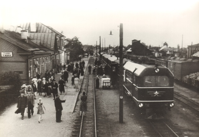 fotokoopia, Türi raudteejaam 1958.a.