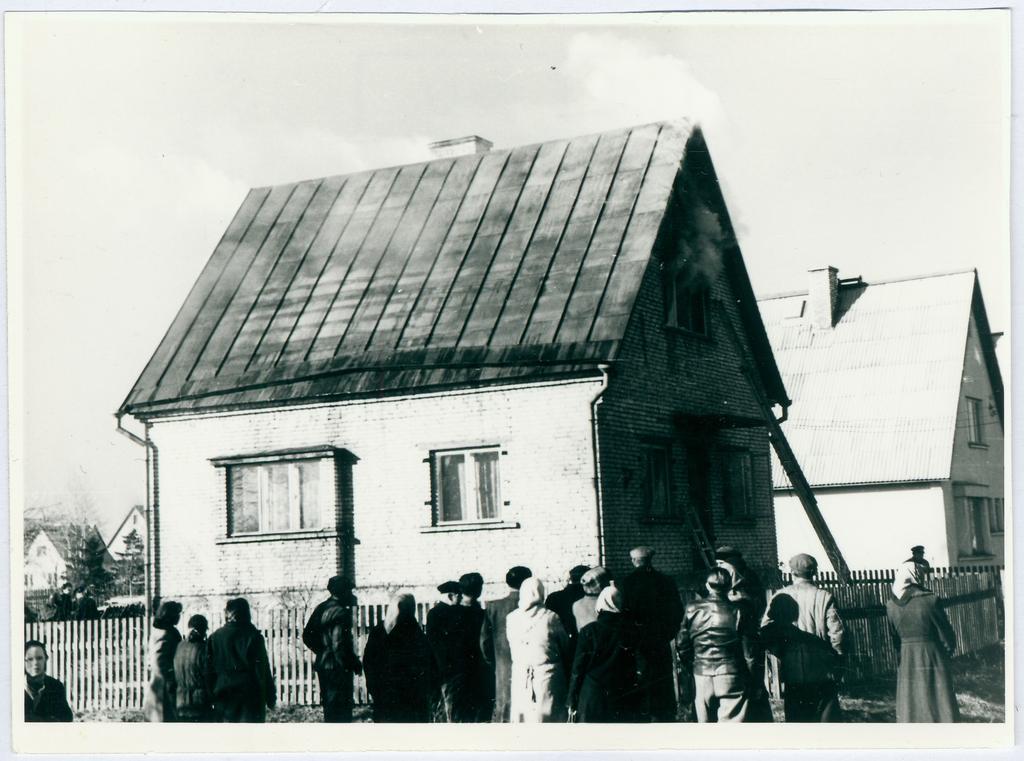 Tulekahju Loigemi individuaalelumajas Nõmmel
1960