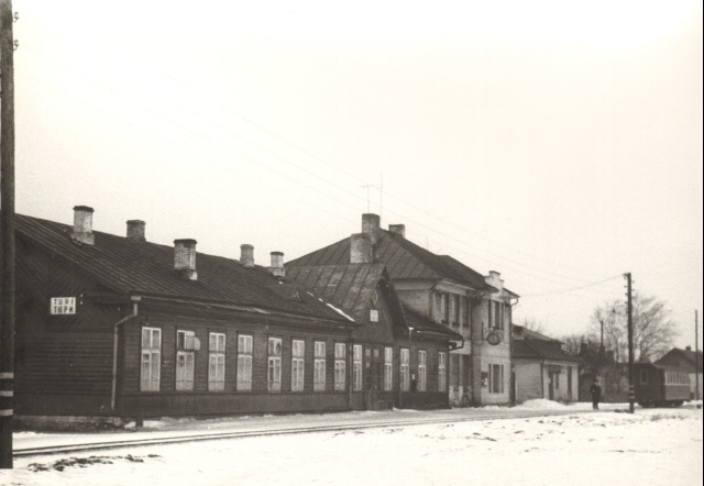 foto, Türi raudteejaam 1972.a.