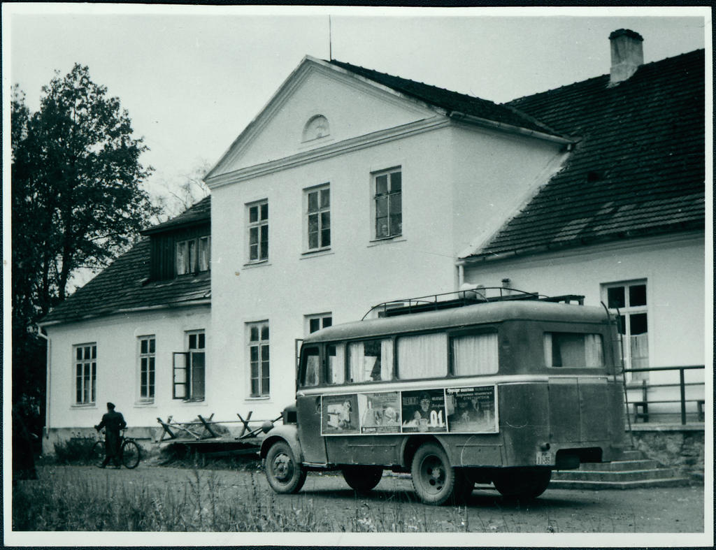 Tuletõrjealane agitatsioonireid spetsiaalse agitatsioonibussiga: tuletõrje agitbuss, 1958.a.