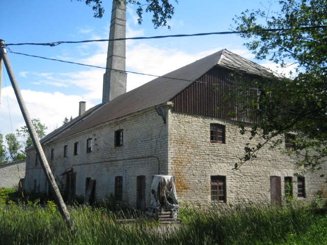 Vääna Manor wine factory, 19th century.