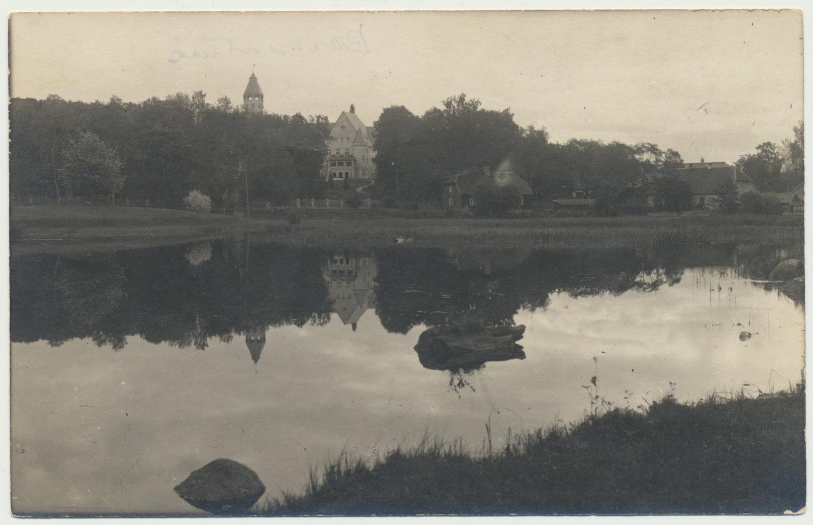 foto, Valgamaa, Taagepera loss, järv, u 1920