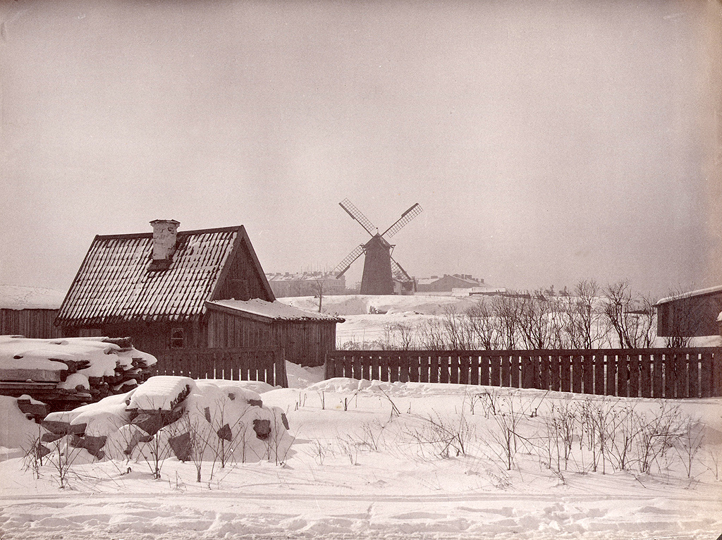 Windmill at Eriksberg, Stockholm, Sweden