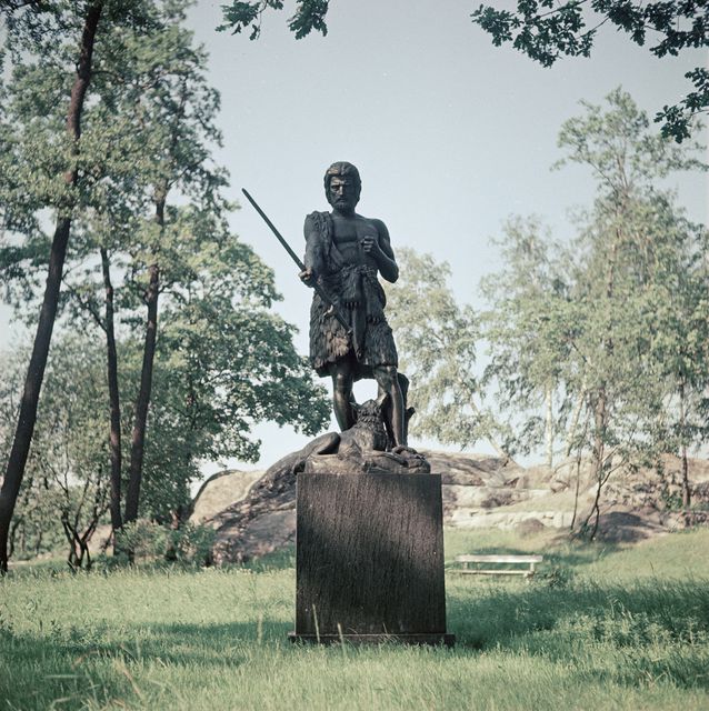 C. E. Sjöstrandin Kullervo.; Kullervo puhuu miekalleen.