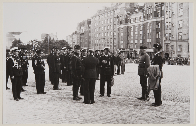 Estonian firemen on guest fire days