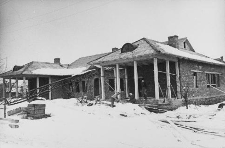 Construction of a new kindergarten in Jõgeva. 01.03.1957