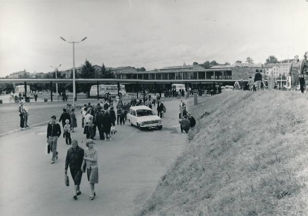 Autoavarii Tartus Võidu silla juures 1983a.