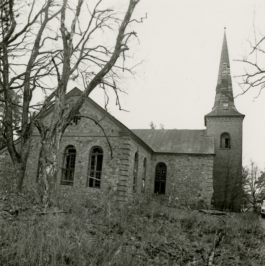 Alatskivi kirik, vaade põhjast