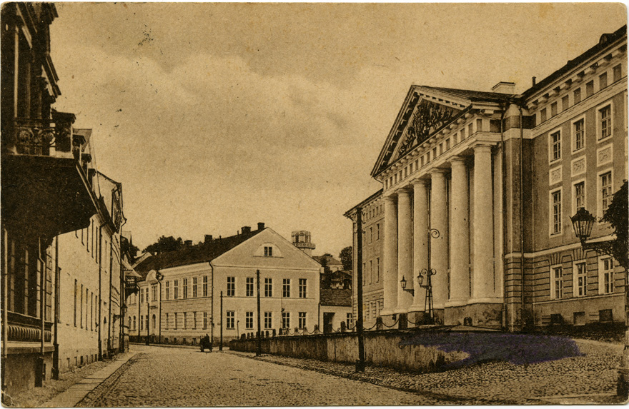 Tartu Ülikooli peahoone. Arhitekt