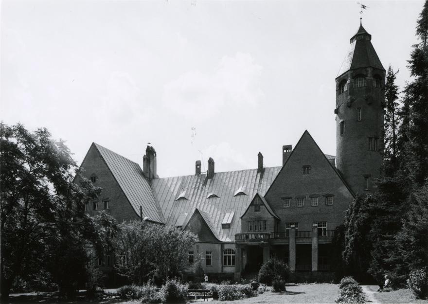 Taagepera mõisahoone, 4 vaadet hoonele. Arhitekt Otto Wildau