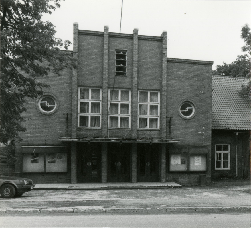 Rapla rahvamaja, fassaadivaade. Arhitekt Karl Burman; August Volberg, Edgar Velbri